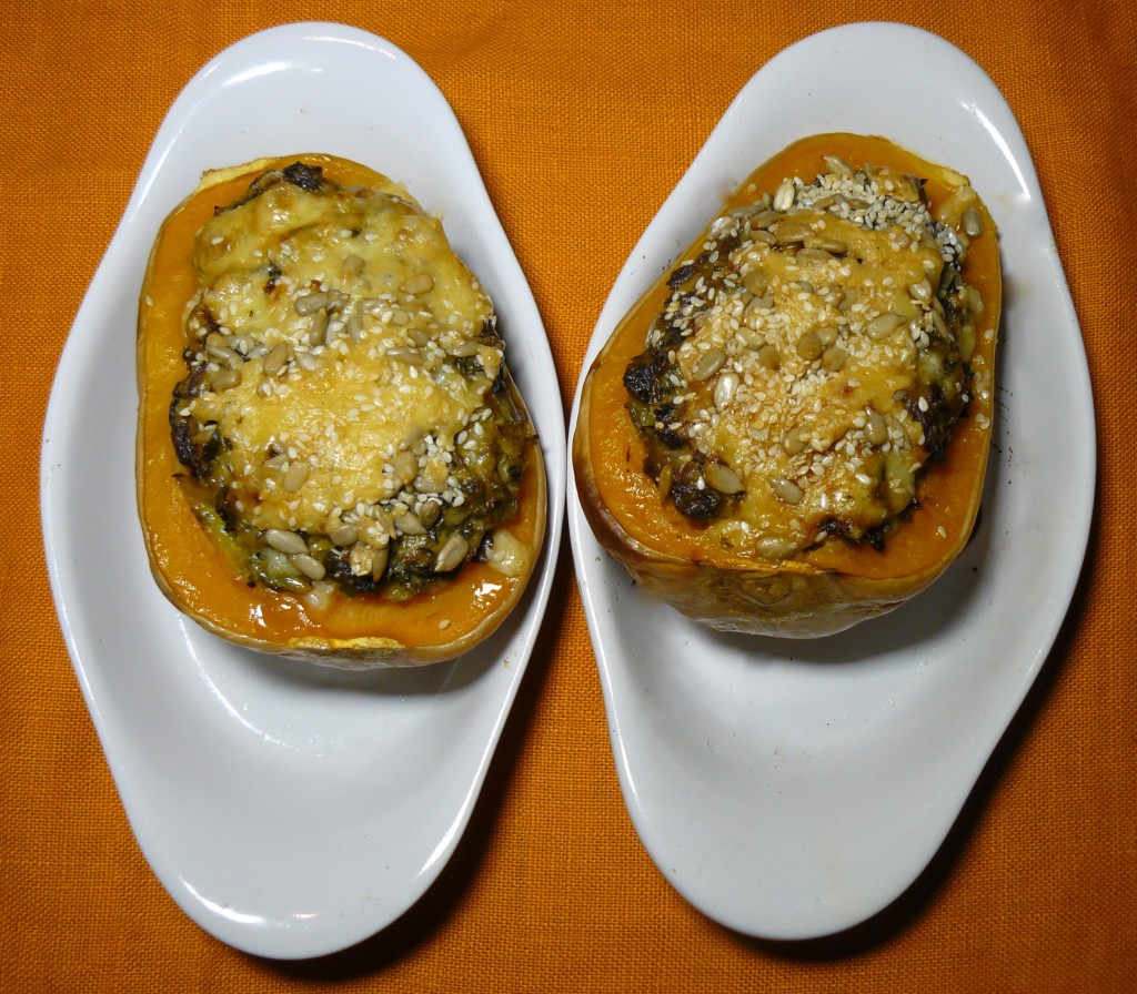 stuffed butternut squash