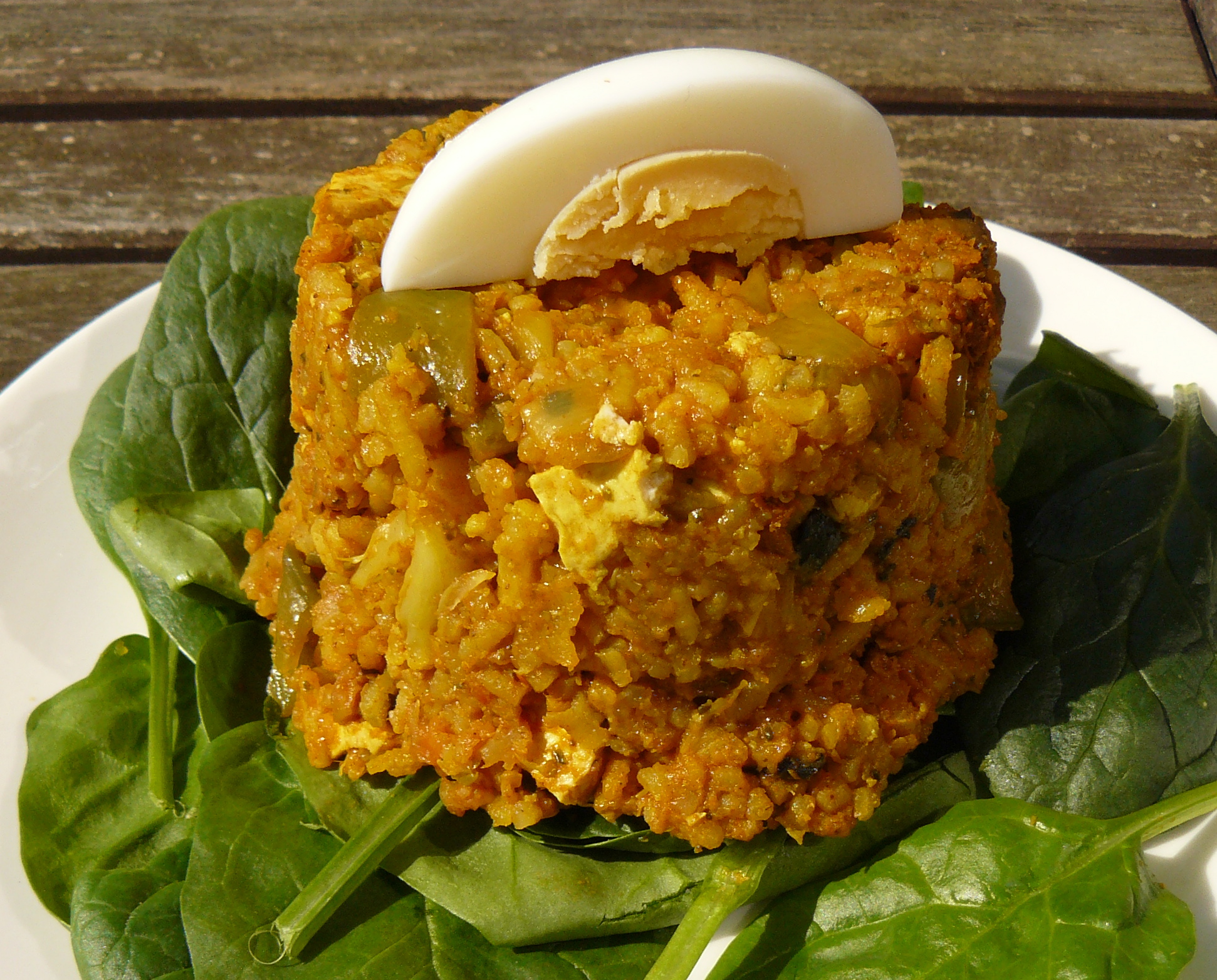 Vegetarian Kedgeree with Smoked Tofu – Veggie Runners