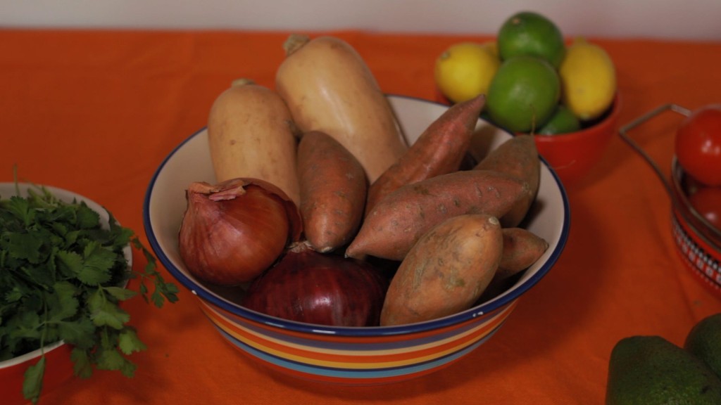 quinoa and roasted veg ingredients