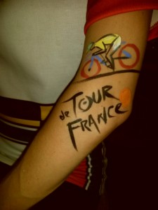 bibi's tour de france tattoo