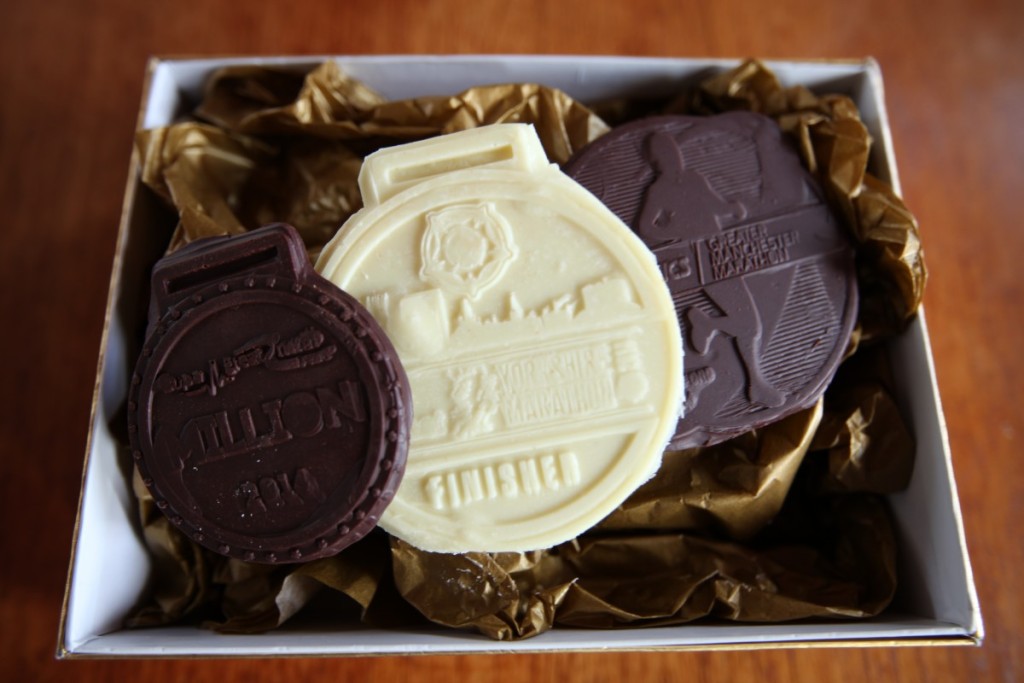 chocolate race medals, how to make chocolate race medals