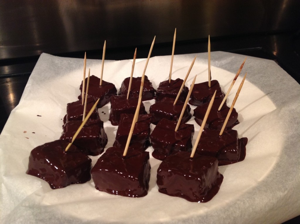 chocolate coconut treats, chocolate coconut bars