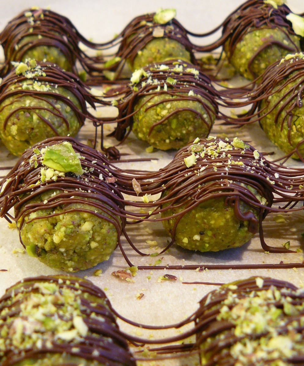 Pistachio and Cardamom Marzipan - 5 Ingredients, Vegan and Gluten Free