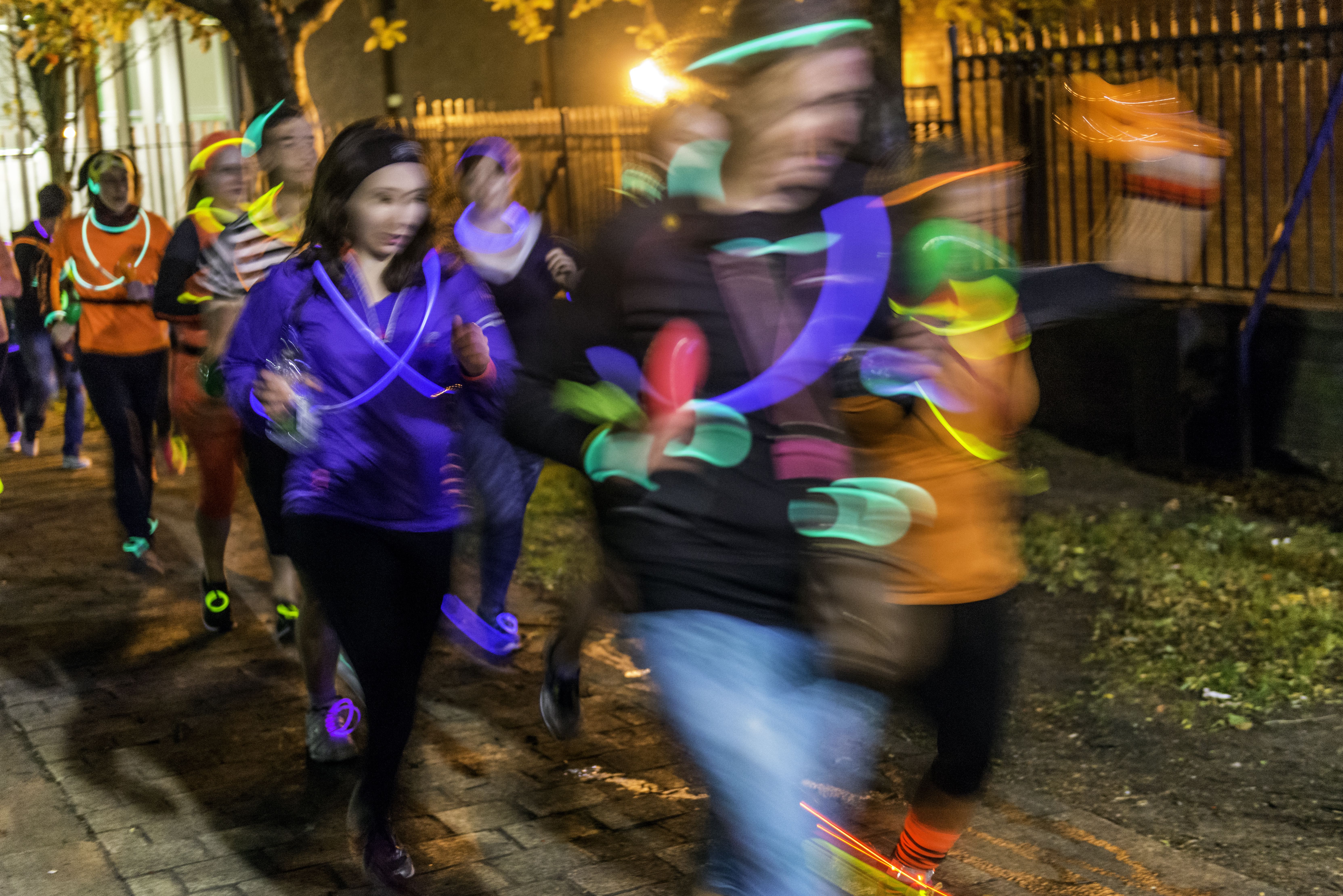 light night leeds art runs, veggie runners art runs, light night runs