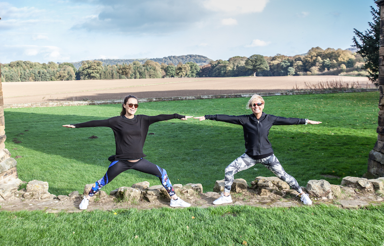 veggie runners yoga guisborough abbey, veggie runners yoga, yoga guisborough abbey, veggie runners outdoor yoga