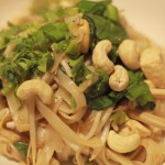 Tofu and Cashew Pad Thai