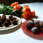 Vegan Dark Chocolate Truffles