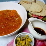 Vegan Lentil Soup with Marmite Drizzle