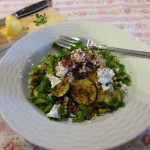 Quinoa with Courgette, Feta and Sumac