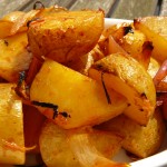 Harissa Roasted New Potatoes