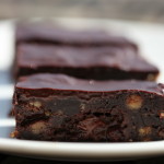 vegan cherry chocolate tiffin, vegan chocolate recipes, veggie runners recipes
