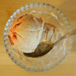 Vegan Almond Butter Ice Cream, with Cherry Swirl