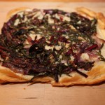 Samphire and Cashew Cream Flan