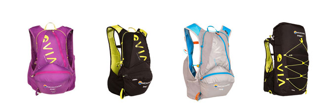 photo of montane back packs